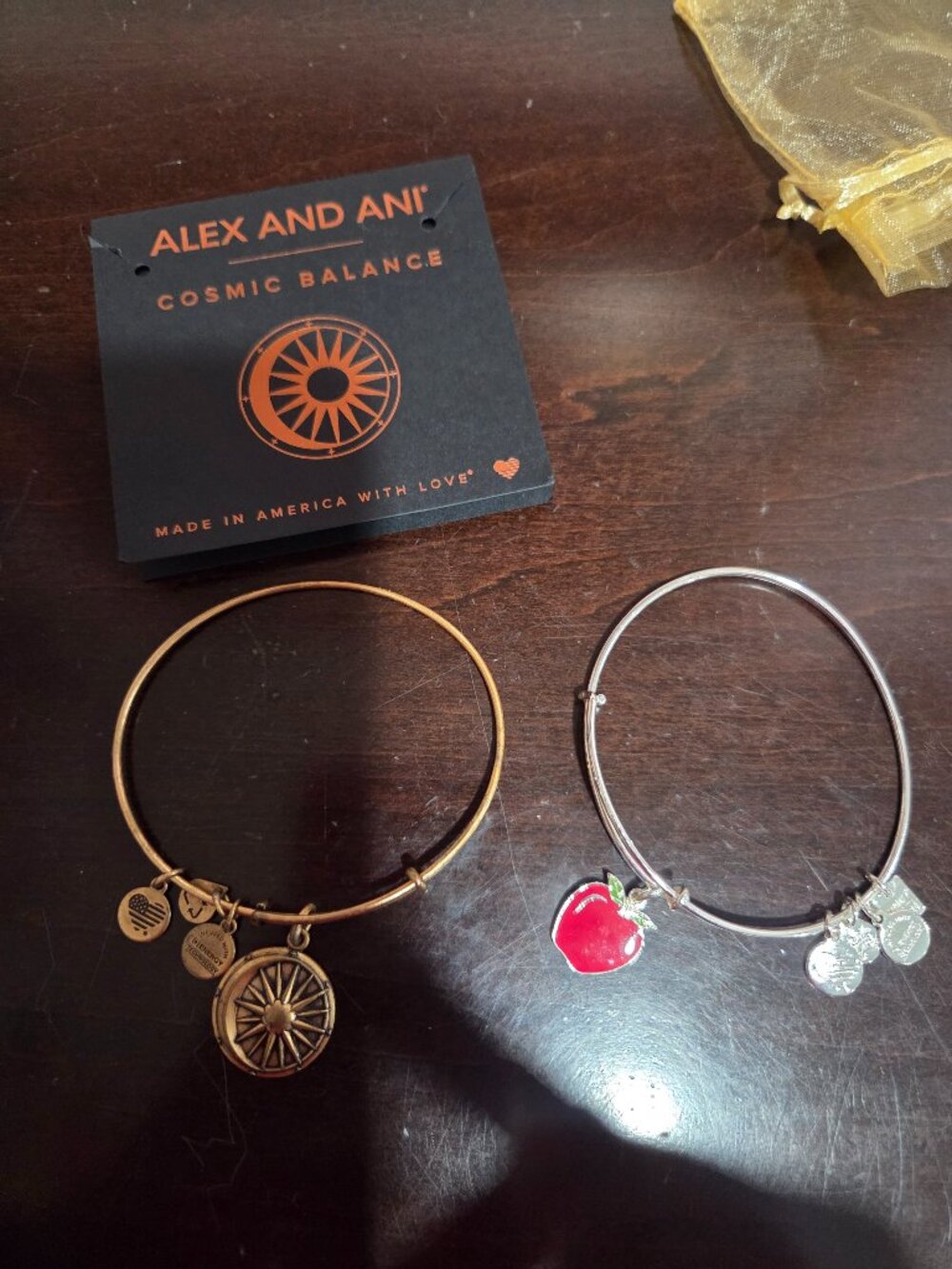2 Alex and Ani bracelets